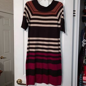 Striped Sweater Dress